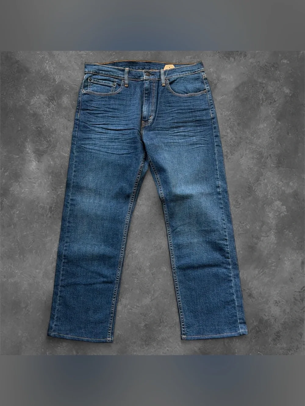New Levi's 505 Regular Fit Denim Jeans Mens 34x30 Cotton NWT